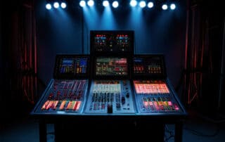 lighting control console lighting control console